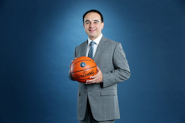 森林狼召开新闻发布会 介绍新任篮球运营总裁|森林狼|杰森-罗萨斯