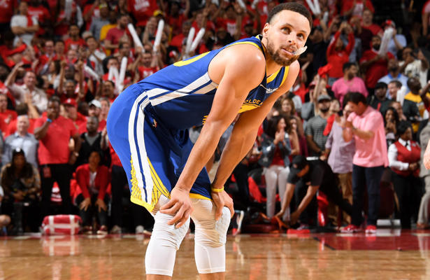 是谁毁了库里 扣篮飞了三分不进 他真要靠杜兰