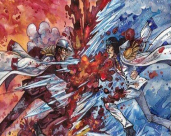 海贼王 同是大将 青雉为什么打不过赤犬 卡普点出3个关键 赤犬 海贼王 青雉 卡普 大将 白胡子