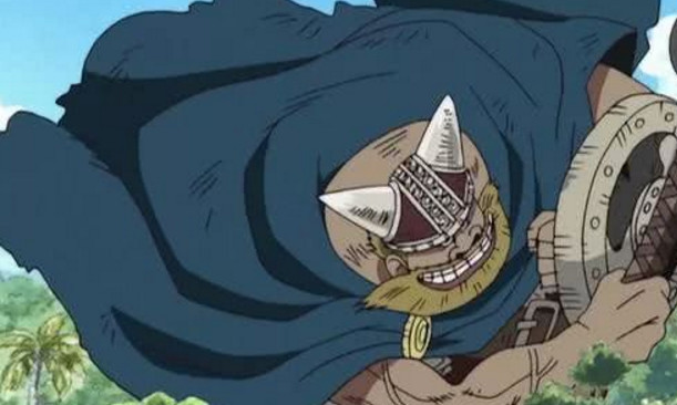 这两张就是青鬼东利和红鬼布洛基的悬赏令了,这两个人是巨兵海贼团的