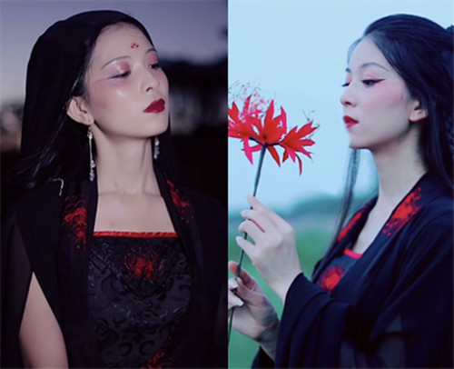 同是"饰演"孟婆,红衣高冷,紫衣惊艳,看到最后一个坐不住了!