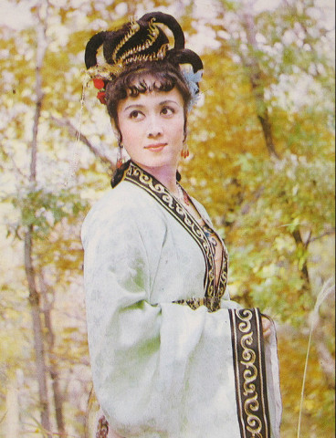 经典老照片:86版《西游记》中的5位女施主剧照,女儿国国王最美