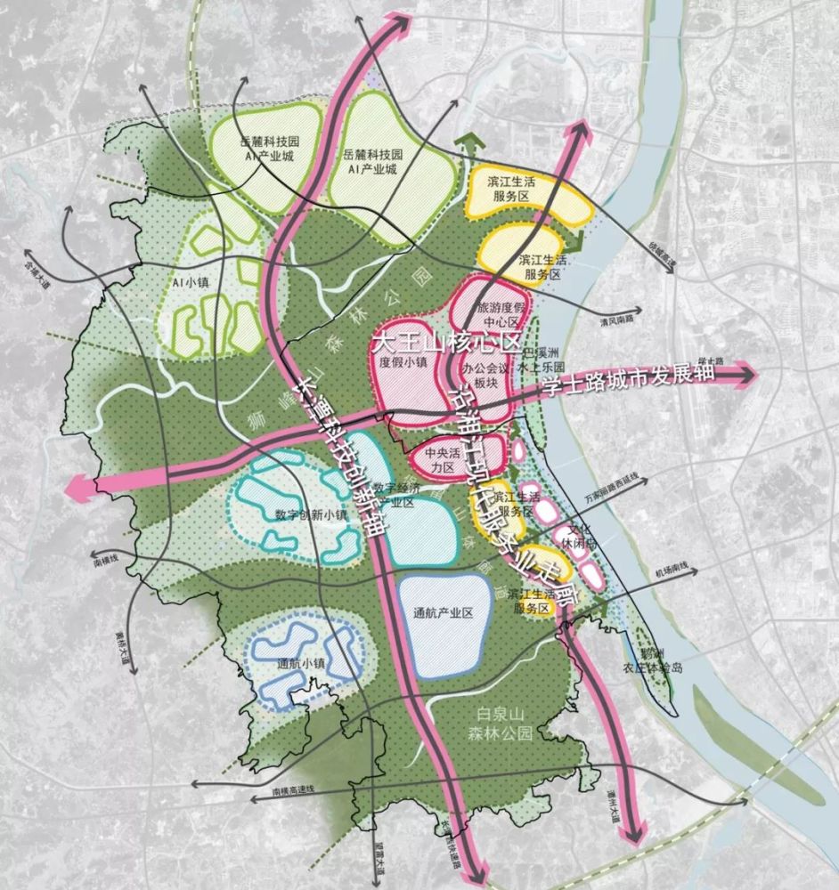 大王山规划升级!南部概念规划方案出炉!
