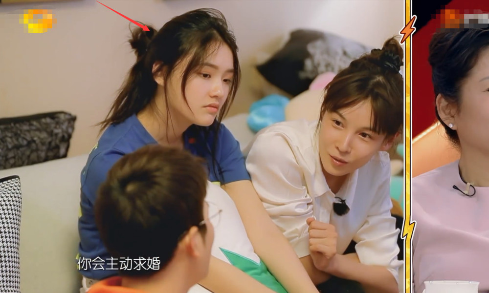 陈学冬直言认识一个月就要生小孩,有谁注意林允的表情?