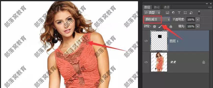 ps教程去除半透明水印这个方法不错