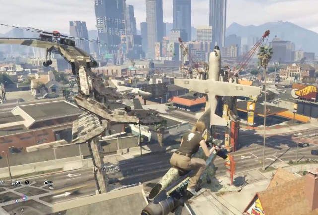 gta5线上终极大战神仙级对决让人欲罢不能