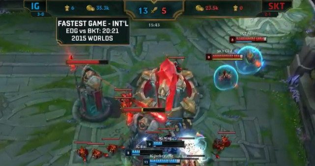 LOL2019MSIIG打SKT ig打skt IG打SKT比赛视频