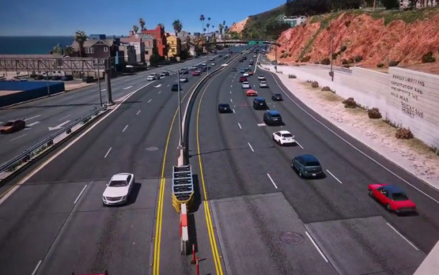 2080ti双显卡交火下的《gta5》每一帧都堪称壁纸的存在,你见过吗?