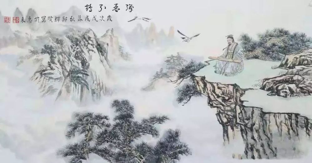 画路心语|画家郑辉贤:我的自学国画之路