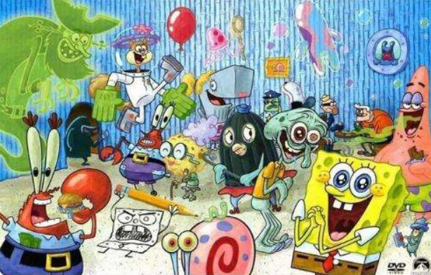 那些年海绵宝宝cos的三部动漫,国漫很搞笑,最后一个突破天际