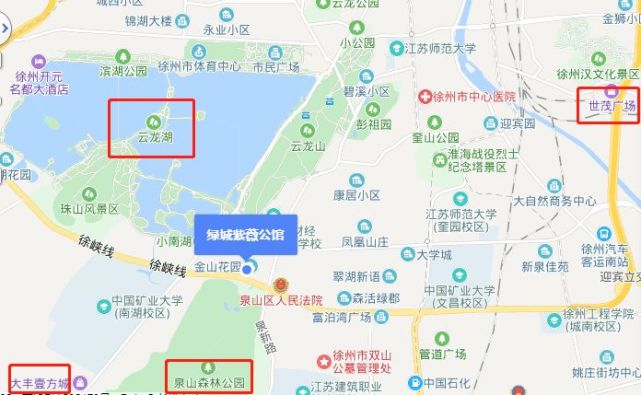 绿城紫薇公馆地处5a级云龙湖风景区内,享一线湖景,又靠近泉山森林公园