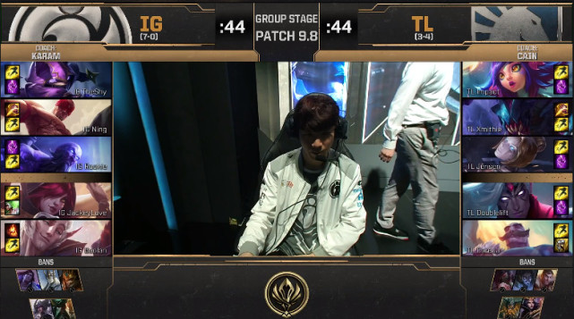 iG八连胜：提前锁定小组第一 比赛图文回顾一览