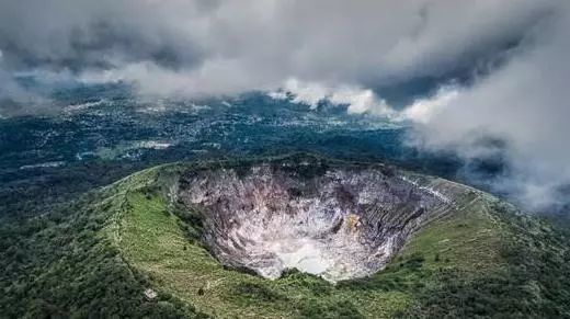 死火山