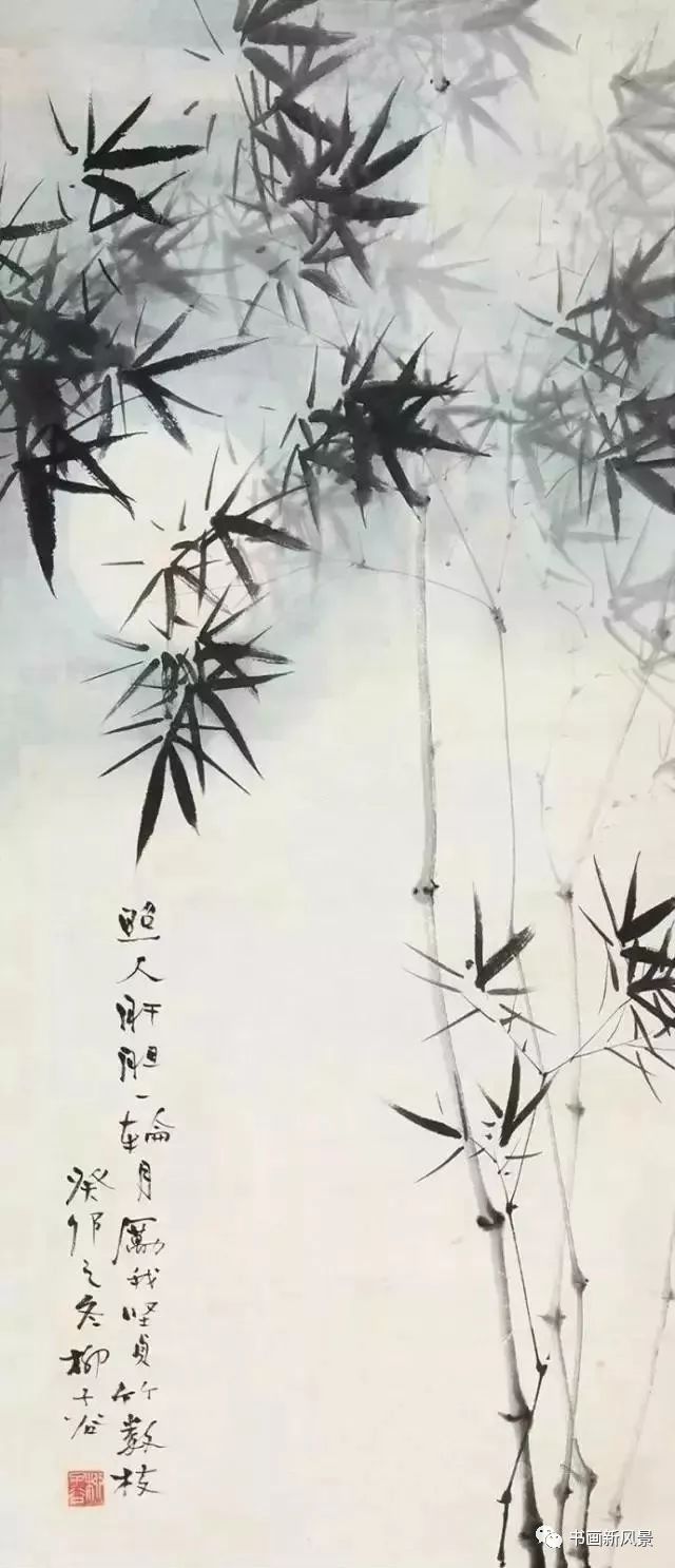 六幅《月竹图》,别有一番意境!