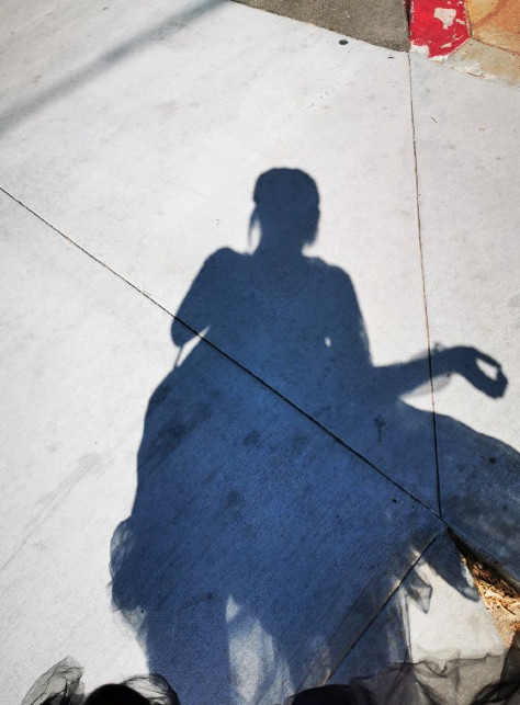 隋文静晒影子变身小仙女韩聪隔空与mj握手