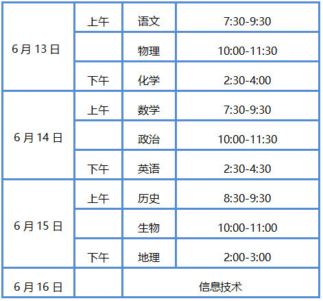 考时间定了!烟台市2019年初中学业水平考试实