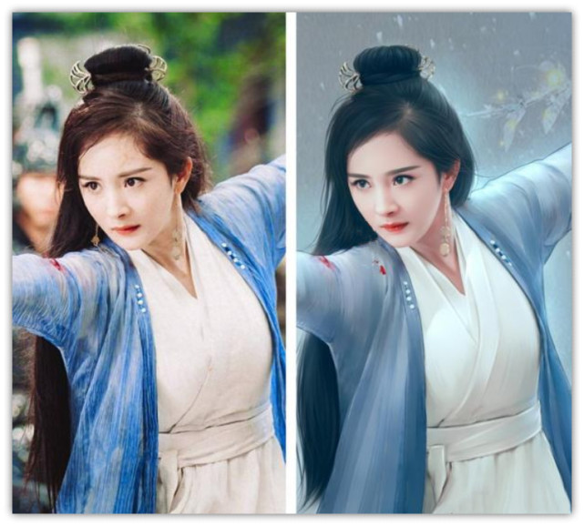 古装女子 手绘图 忍了扶摇 躲过玉无心 看到阿月 我想恋爱