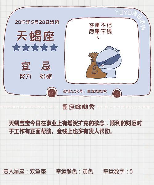 5月20日星座运势,哪些星座偏财运旺盛出行遇贵
