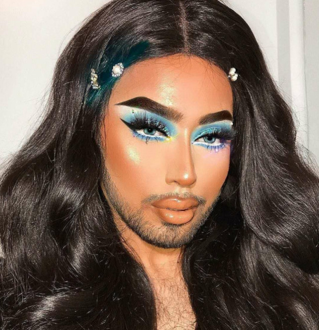 他才是最牛"女装大佬",艾比见到都要敬几分,这妆谁顶得住?