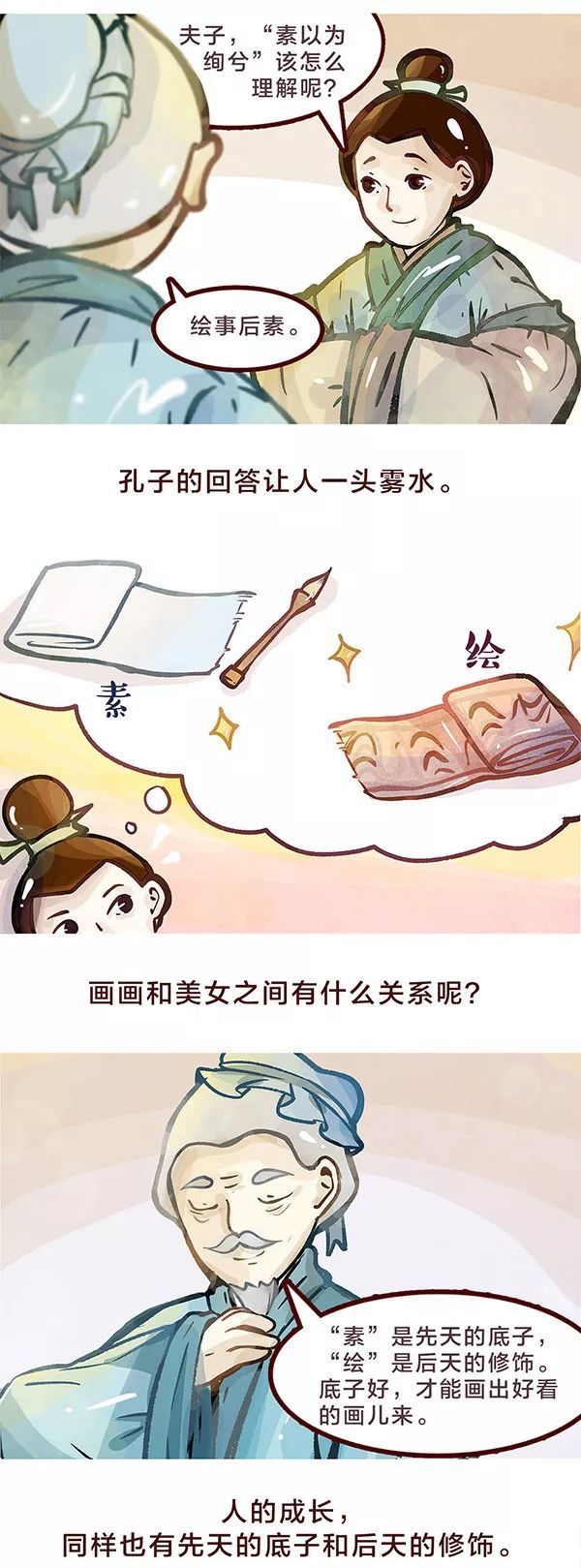 国学漫画《孔子曰》:子夏学诗
