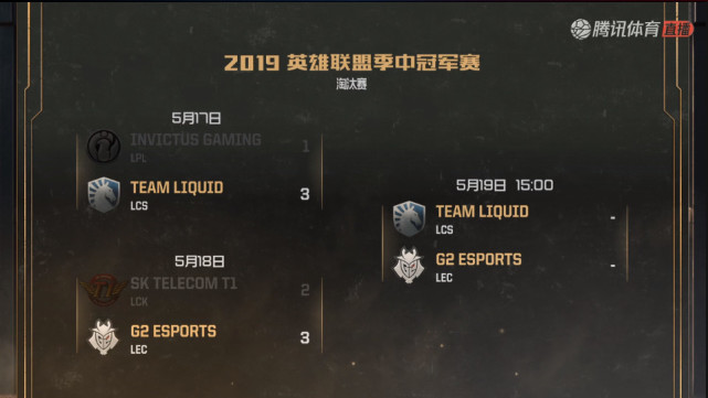 欧美大战!G2鏖战五局险胜SKT挺进MSI决赛 将