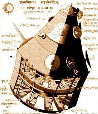 飞船|印度古庙中的这种雕塑，竟是真实的古代宇宙飞船！