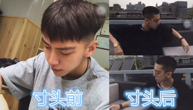 男生寸头后颜值up网友我缺的是发型吗我缺的是颜值