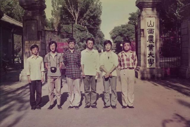 太谷老照片一1985年的山西农业大学