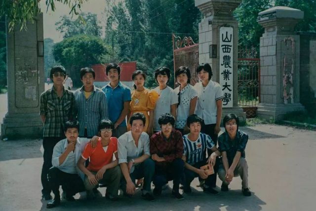 太谷老照片一1985年的山西农业大学