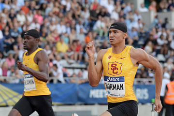 美国短跑又一悍将!混血飞人诺曼200米创佳绩 其母亲是日本人