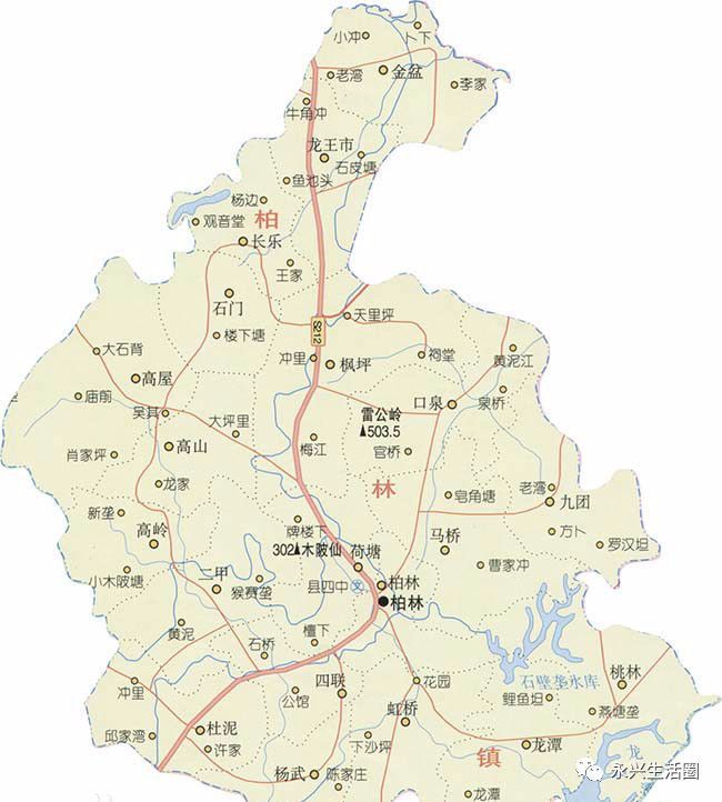 永兴地图全图-千图网