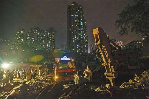 夜间违法施工产生噪声污染,柳南集美天悦施工方被罚!