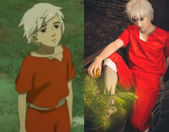 《大鱼海棠》真人版cos,忍了椿,忍了湫,看到鲲:这是成人版