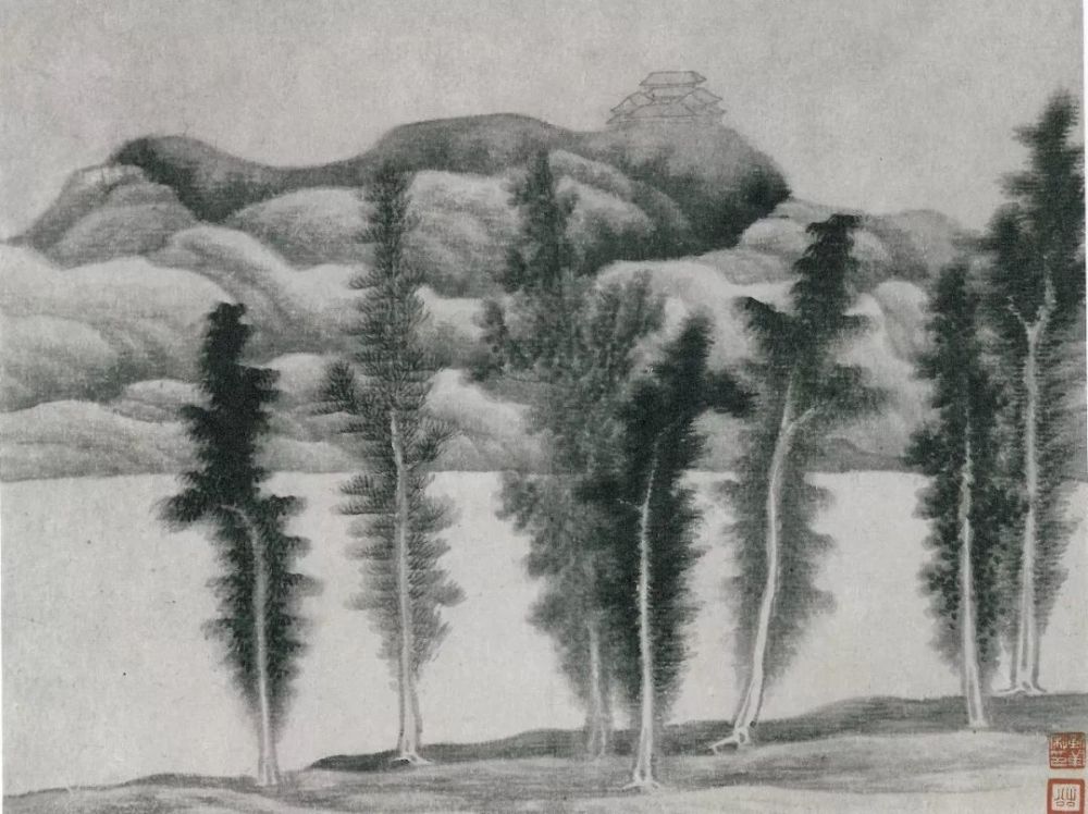 龚贤|龚贤山水册：黑白灰的魅力