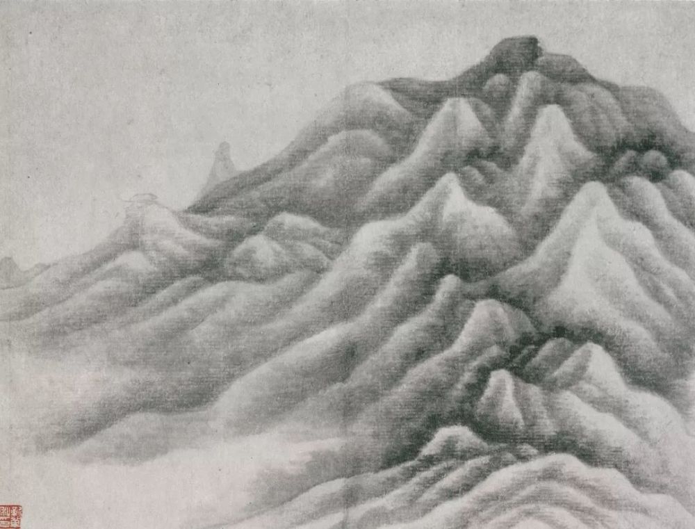 龚贤|龚贤山水册：黑白灰的魅力