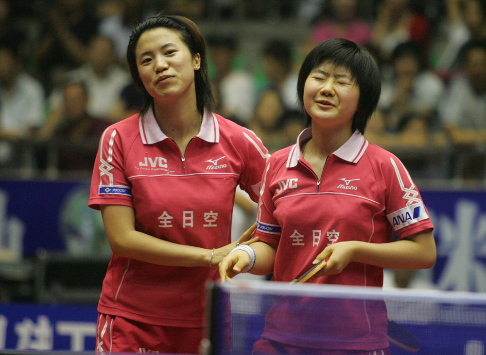 福原爱,张怡宁,小爱,国乒,中国队,乒乓球