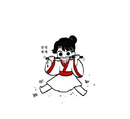 《魔道祖师》小阿苑啃陈情,口水成了大杀伤力武器!