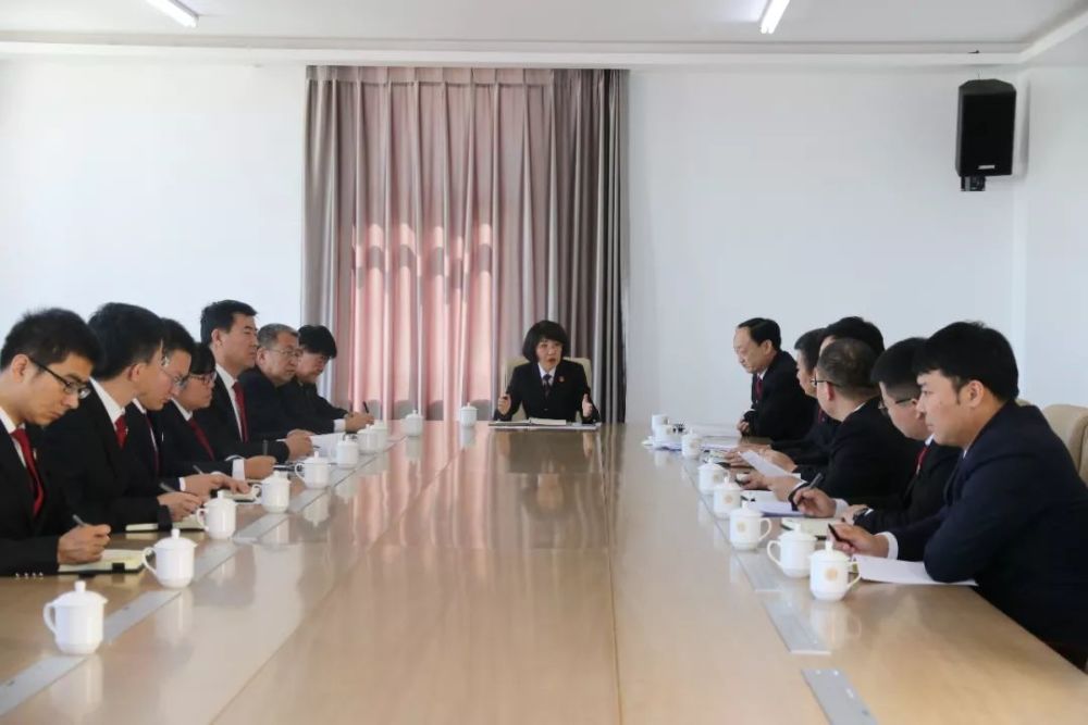 达拉特旗人民法院召开米俊海案件 "打财断血"专项会议