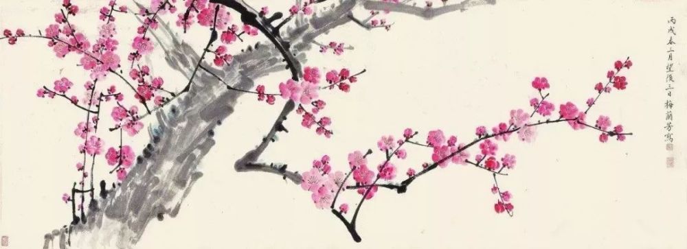 梅兰芳|梅兰芳画梅，香气袭人！