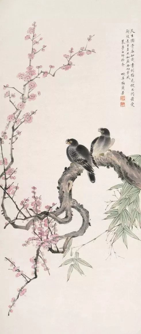 梅兰芳|梅兰芳画梅，香气袭人！