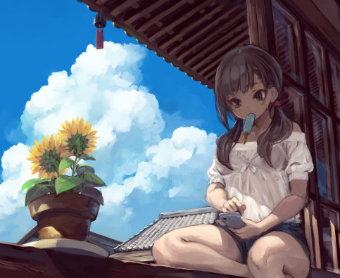 动漫,四月是你的谎言,未闻花名,童年