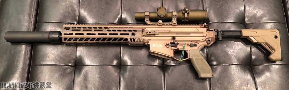 西格绍尔展出新6.8mm机枪卡宾枪美军新小口径枪械呼之欲出