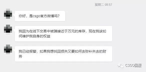 Csgo骗术揭秘 不要交易图省事 被骗找老哥