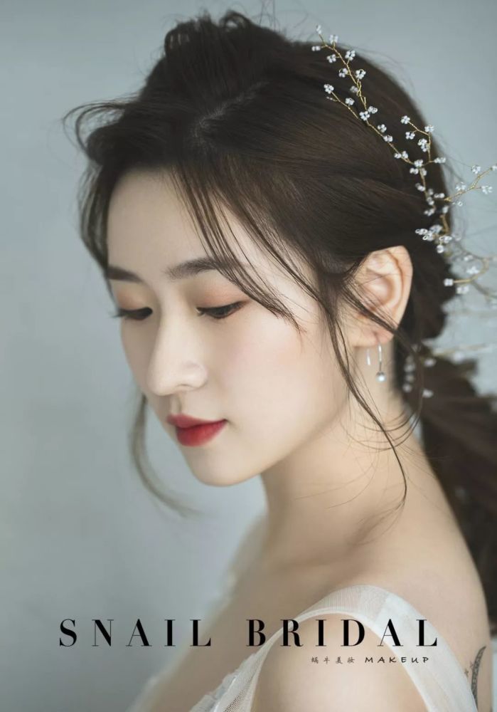 可盐可甜的仙女妆,婚礼实用新娘造型