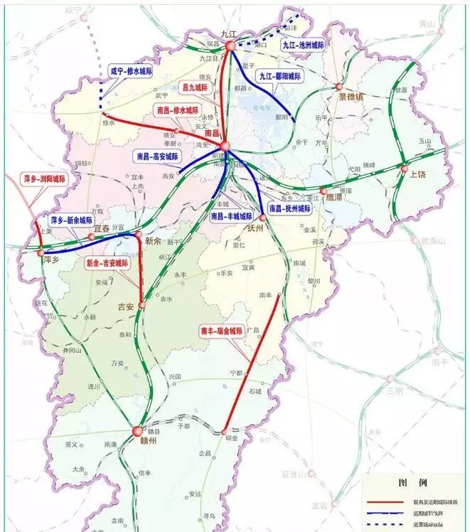 江西铁路:新建南昌至武汉高铁直通到,绕过九江