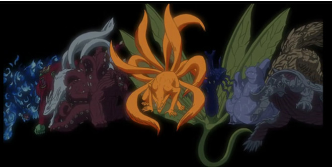 火影:六道仙人把十尾分成了九只尾兽,他是用什么方法分开的?