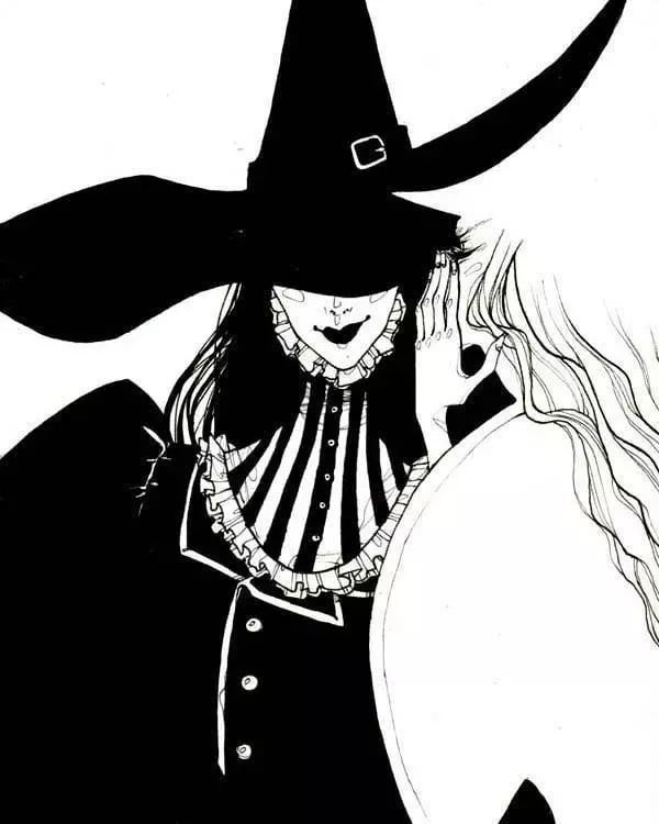 你看过这些黑色插画?当你心情不好时,这样的画风可能会治愈你!