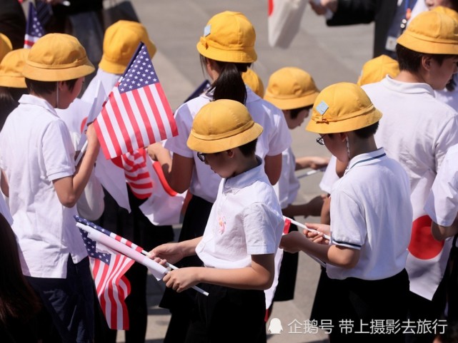 特朗普会见日本新天皇夫妇此次访问受国宾规格接待