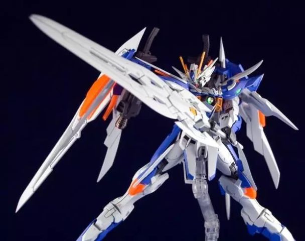 模玩控:hgbf 1/144 白色重涂飞翼敢达零式.炎