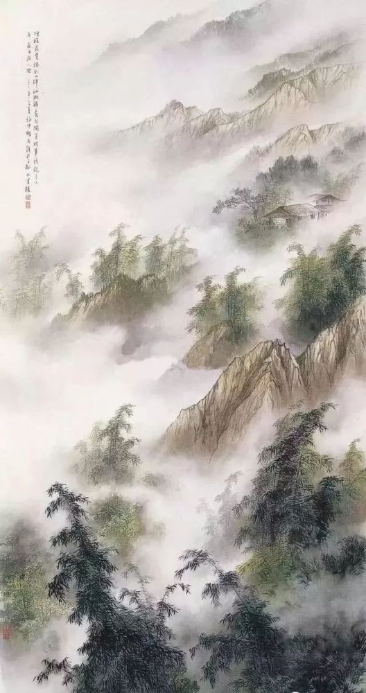 张伸熙|雾色山水，多久没有感受到乡野的这种景色了？